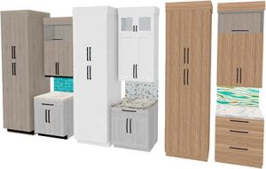 different cabinet finishes